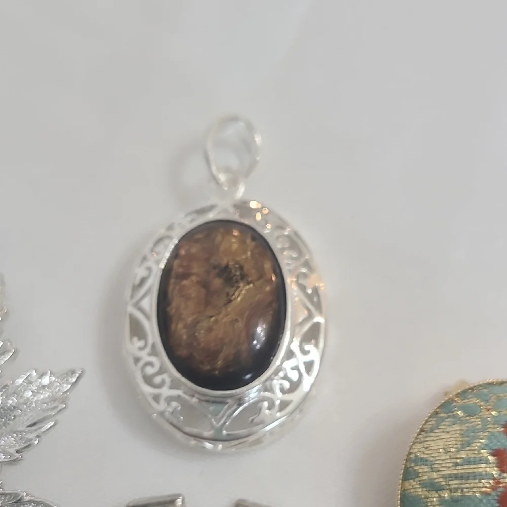 Silver and Gold Jewelry Set